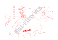 TANQUE DE COMBUSTÍVEL para Ducati Monster 900 S i.e. 2001