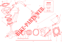CILINDROS PISTOES para Ducati Diavel 1200 2014