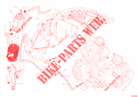 EVAPORATIVE EMISSION SYSTEM (EVAP) para Ducati Diavel 1200 Carbon 2014