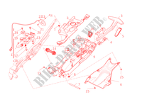 SUBCHASSI TRASEIRO para Ducati Diavel Carbon 2013