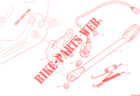 DESCANSO para Ducati Hypermotard 2015