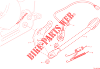 DESCANSO para Ducati Hypermotard SP 2015