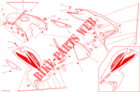 CARENAGEM para Ducati Hypermotard SP 2014