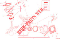 CILINDROS   PISTOES para Ducati Hypermotard SP 2013
