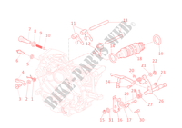 COMANDO CÂMBIO para Ducati Hypermotard 796 2012