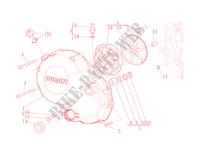 TAMPA DA EMBREAGEM para Ducati Hypermotard 796 2012