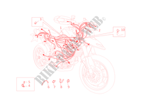 CABELAGEM para Ducati Hypermotard 1100 EVO SP 2010