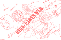 COUVERCLE GENERATEUR para Ducati Scrambler 400 Sixty2 2017