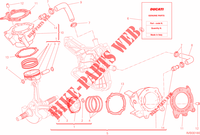 CILINDROS PISTOES para Ducati Multistrada 1200 S GT 2014