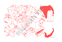 CARENAGEM LATERAL E DE FRENTE  para Ducati Monster 1200 2015