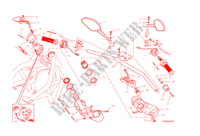 GUIDÃO   COMUTADOR para Ducati Monster 1200 2015