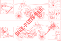 ETIQUETA para Ducati Multistrada 1260 Touring 2019