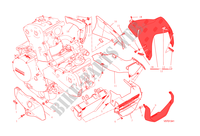 CARENAGEM LATERAL E DE FRENTE  para Ducati Monster 1200 S 2015