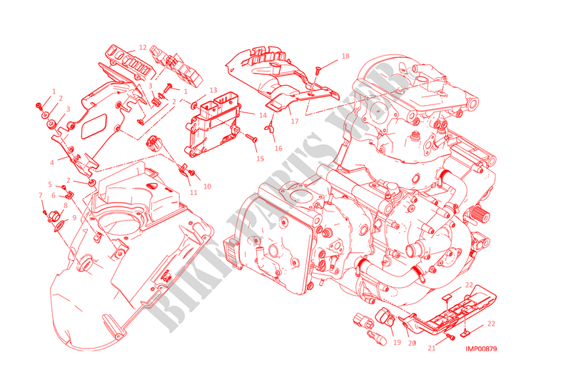CDI para Ducati Monster 1200 S 2014
