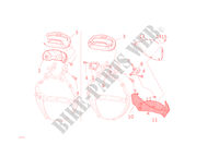 PAINEL DE INSTRUMENTOS para Ducati Monster 696 2013