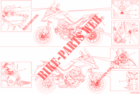 ETIQUETA para Ducati Multistrada 1260 Touring 2020