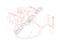 BOMBA DE EMBREAGEM para Ducati Monster 696 2012