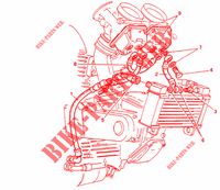 AQUECEDOR DE CARBURADOR (DM 009757) para Ducati 750 SS 1991