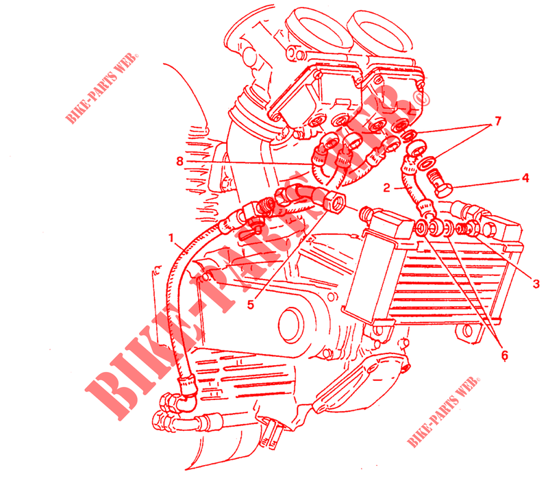 AQUECEDOR DE CARBURADOR (DM 024037) para Ducati 900 SS 1992