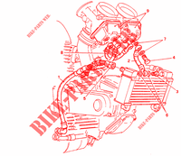 AQUECEDOR DE CARBURADOR (DM 009757) para Ducati 750 SS 1993