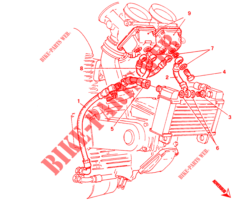 AQUECEDOR DE CARBURADOR para Ducati Monster 900 1995