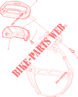 PAINEL DE INSTRUMENTOS para Ducati Monster 796 ABS Anniversary 2013