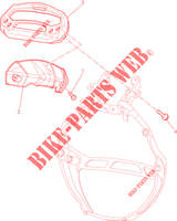 PAINEL DE INSTRUMENTOS para Ducati Monster 1100 EVO Anniversary 2013