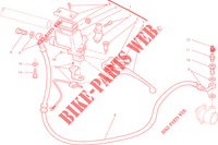 BOMBA DE EMBREAGEM para Ducati Monster 659 Learner Legal (LAMs) 2013
