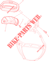 PAINEL DE INSTRUMENTOS para Ducati Monster 659 Learner Legal (LAMs) 2013