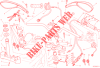 GUIDÃO para Ducati Monster 659 ABS Learner Legal (LAMs) 2014
