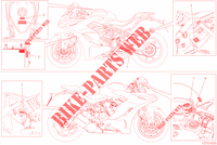 ETIQUETA DE AVISO para Ducati Supersport 939 2020