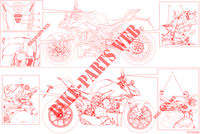 ETIQUETA DE AVISO para Ducati Streetfighter V4 2023