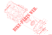 TAMPA / ESTATOR para Ducati Streetfighter V4 2023