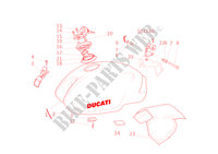 TANQUE DE COMBUSTÍVEL para Ducati Monster S4 2002