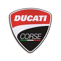 INSIGNIA DE METAL DUCATI CORSE-Ducati-Merchandising Ducati